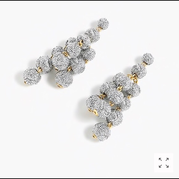 J. Crew Jewelry - J Crew Love knot chandelier earrings. NWT